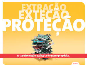 Processar resíduos eletrónicos em fim de vida