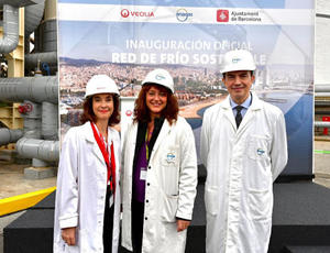 Veolia, Enagás y el Ayuntamiento de Barcelona 