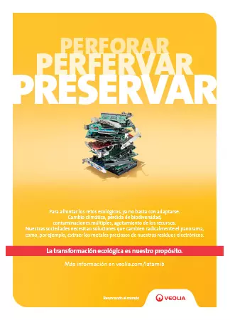Procesamiento de residuos eléctricos al final de su vida útil