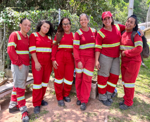 Mujeres recolectoras Veolia Brasil