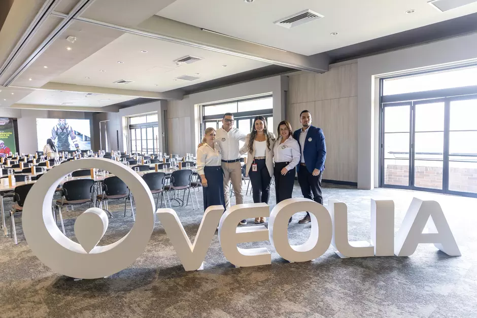 Veolia Colombia Antioquia capacidad industrial