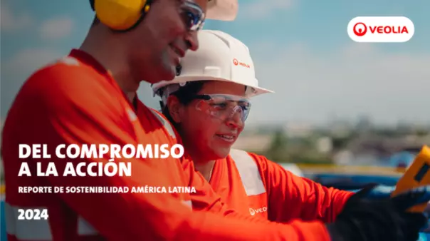 Reporte de Sostenibilidad 2024 Veolia Latam COVER