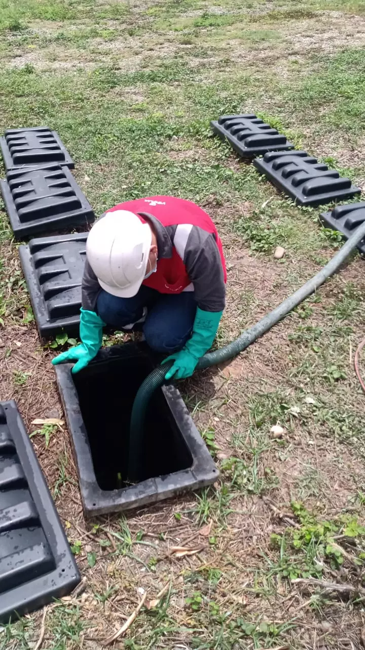 extracción de lodos