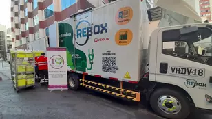 Rebox Camión Chile residuos hospitalarios